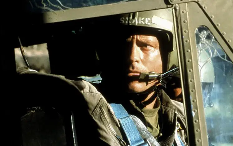 Bruce Crandall, Snake, played by actor Greg Kinnear in We Were Soldiers